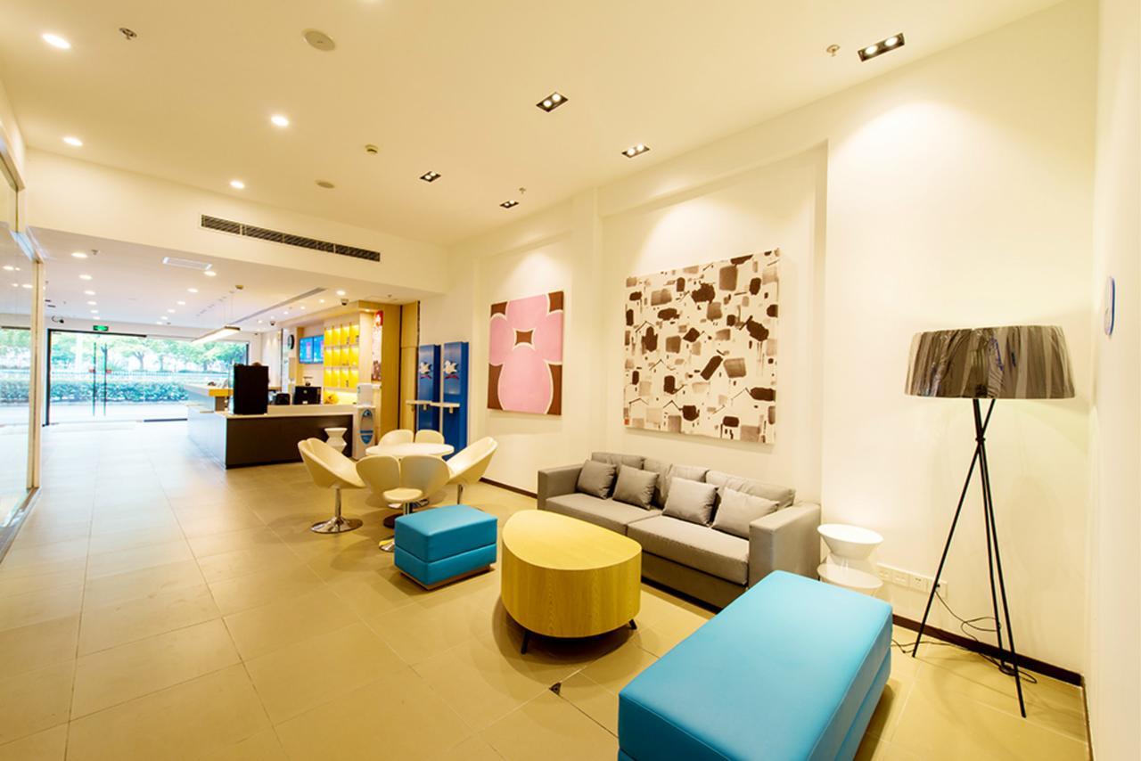 Hanting Hotel Nanjing Wutang Square Nanquim Exterior foto